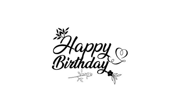 Download Happy Birthday Lettering Craft Design - Premium Resources