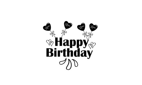 Download Happy Birthday Lettering Craft Design - Premium Resources