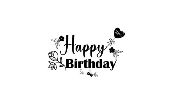 Download Happy Birthday Lettering Craft Design - Premium Resources